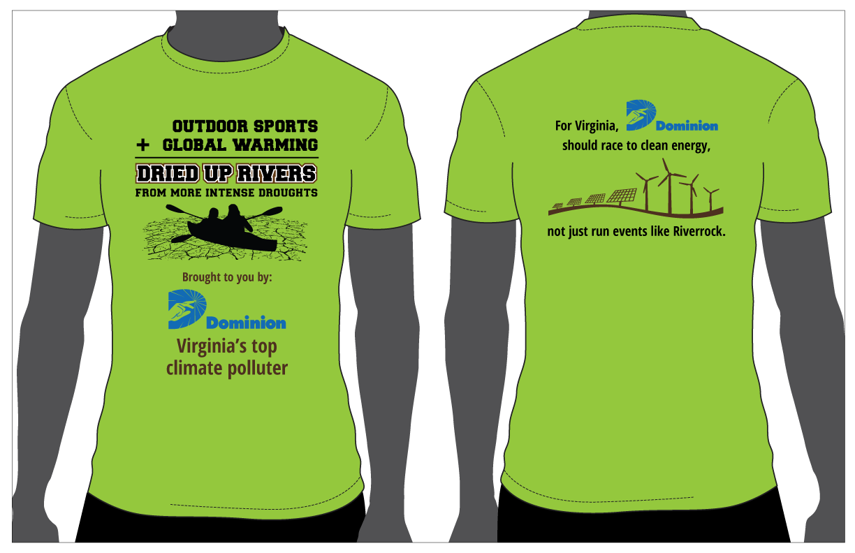 Riverrock dried up rivers t-shirt